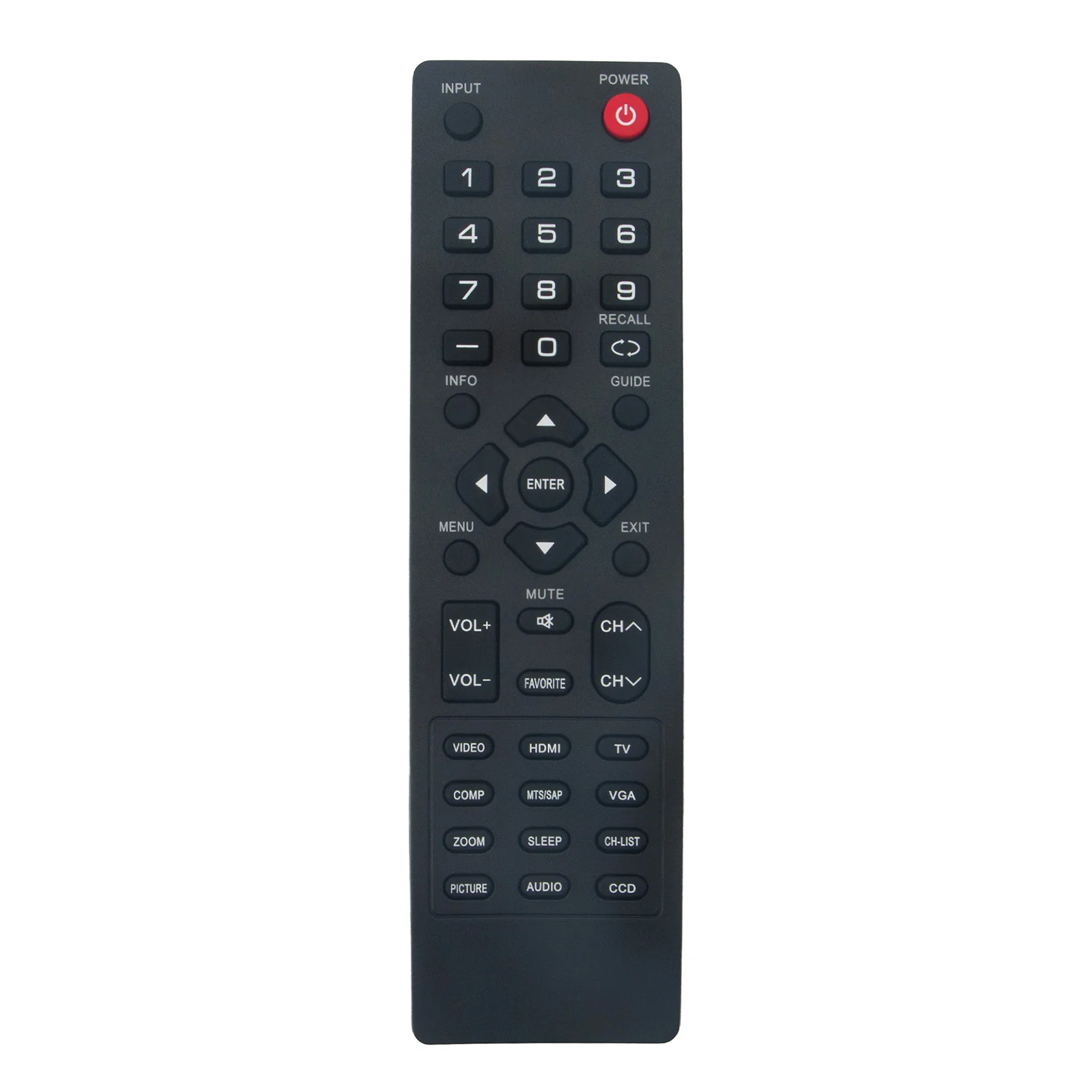 

New ZRC-400 Replaced Remote Control fit for Dynex TV DX-32L150A11 DX-15L150A11 DX-24L230A12 DX-22L150A11