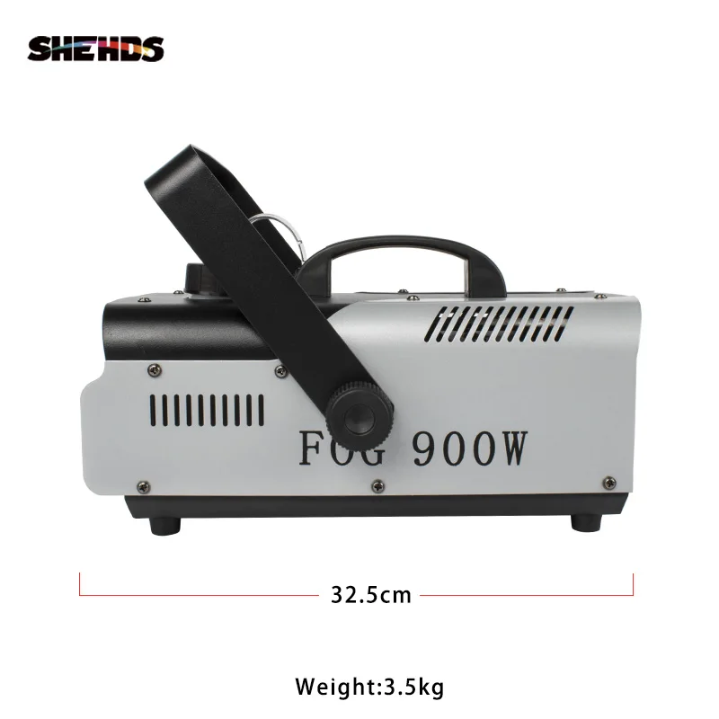 SHEHDS 1500W DMX RGB Smoke Machine with Wireless Remote LED Fog Machine DJ Lights Disco Lighting Stage