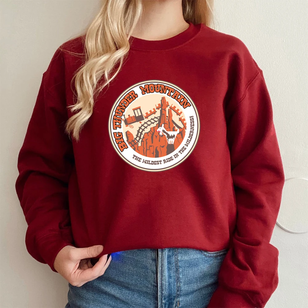 Big Thunder Mountain sweatshirt Cute Magic Kingdom Epcot hoodie Matching Family Vacarion sweatshirts Vintage Kawaii Holiday Tops