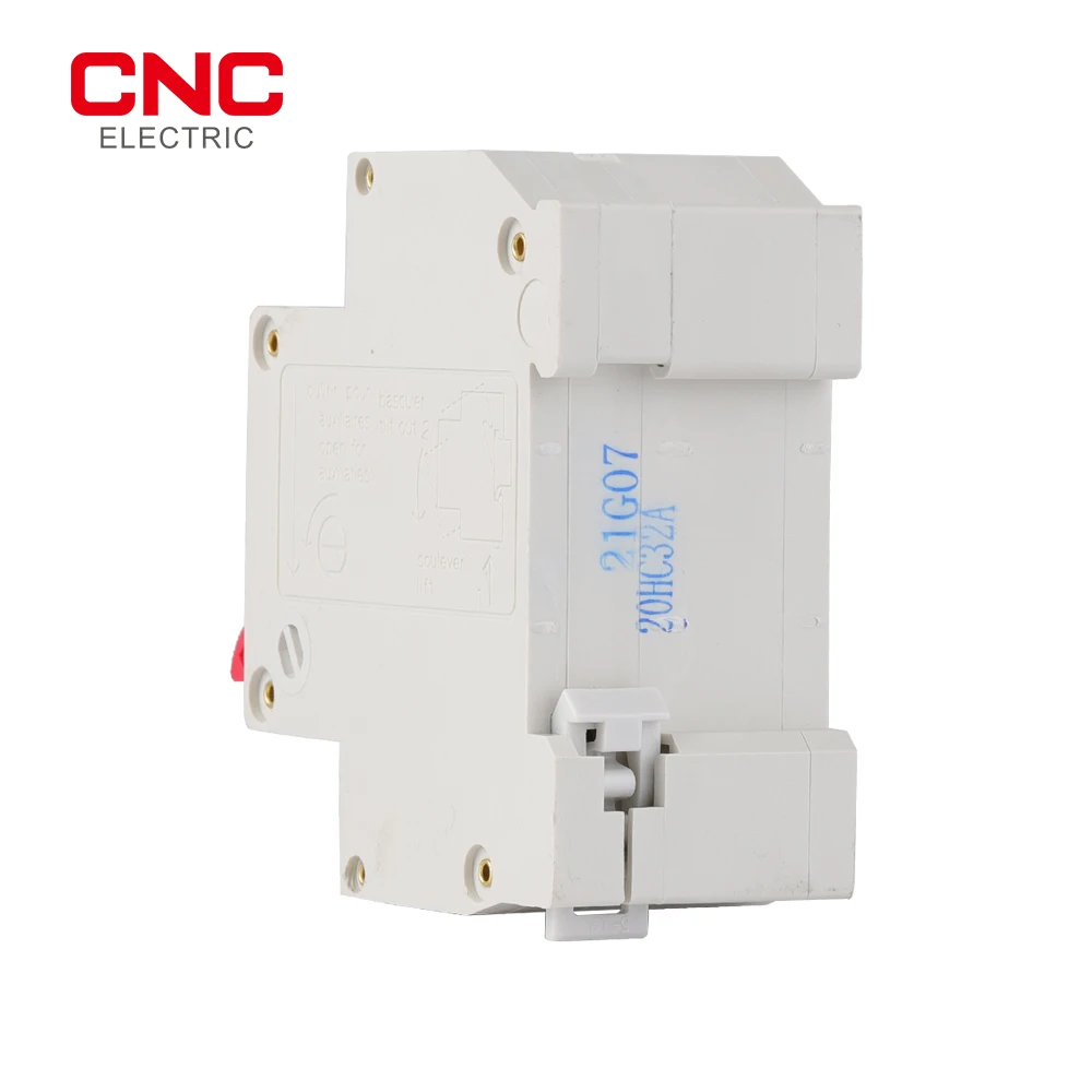 CNC DZ30LE-32 1P+N MCB RCBO 230V Residual Current Circuit Breaker with Over and Short Current Leakage Protection