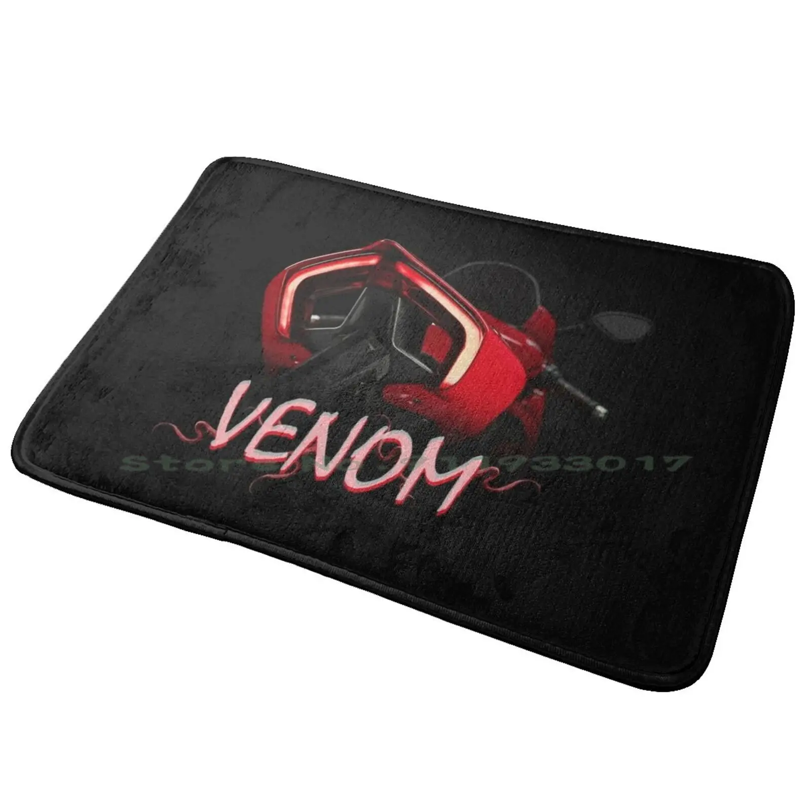 Venom Entrance Door Mat Bath Mat Rug Death Stranding Hideo Kojima Metal Gear Solid Anti-Slip Bedroom Kitchen Foot Mat Floor