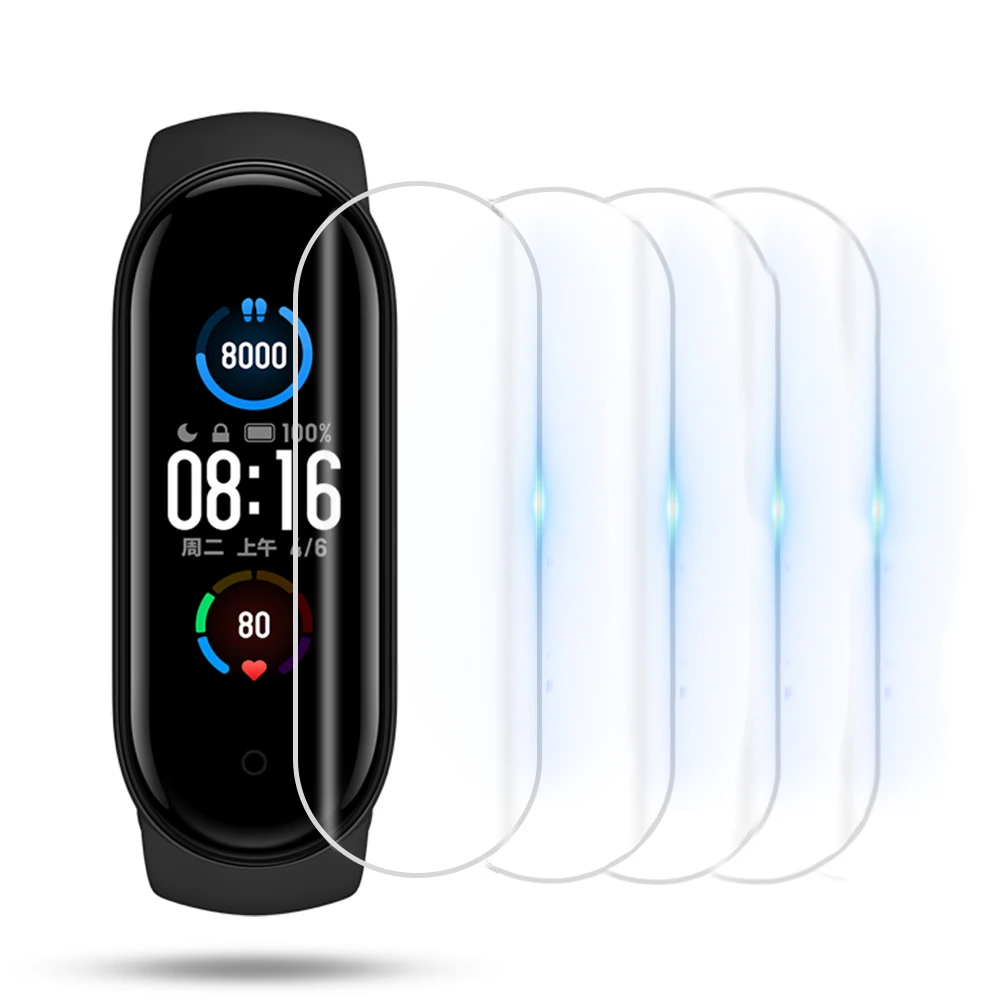 Protectores de pantalla de vidrio templado para Xiaomi Mi Band 3, película protectora para reloj inteligente, accesorios para Mi Band