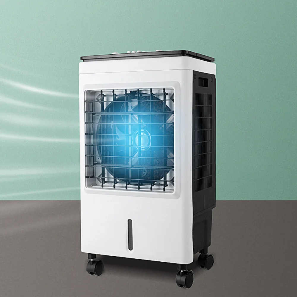 45L Kipas Pendingin Udara Pendingin Udara Volume Udara Tinggi Lantai Berdiri Kipas Pendingin Listrik Musim Panas Dingin Tunggal