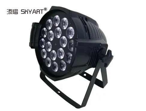 Djworld Top Selling LED Par 18x12w/18x15W RGBW/18x18W Ultraviolet Color Par DMX512 for disco DJ party light KTV