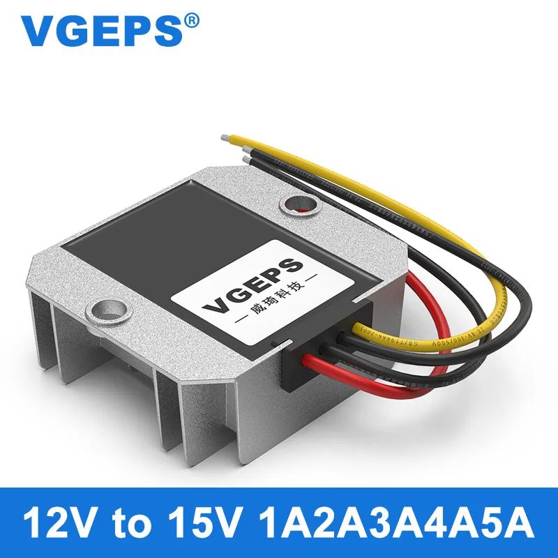 12V to 15V car power module 12V to 15V DC power converter 12V to 15V waterproof booster