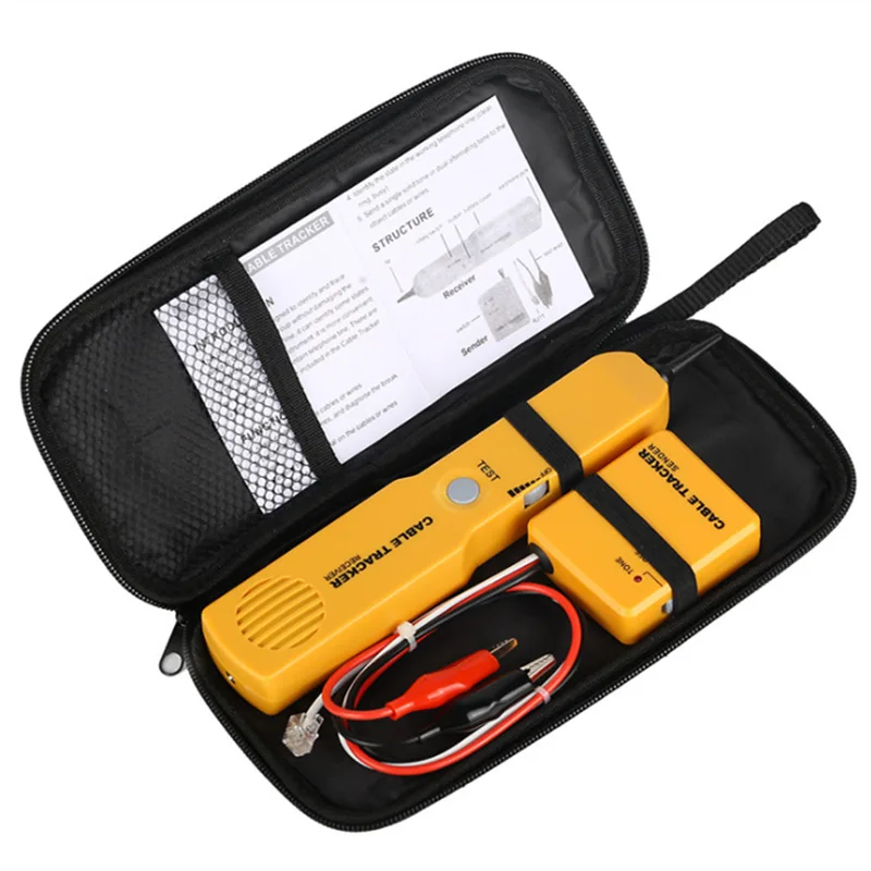 

Hot Deals Tracker Diagnose Tone Finder Telephone Wire Cable Tester Toner Tracer Inder Detector Networking Tools