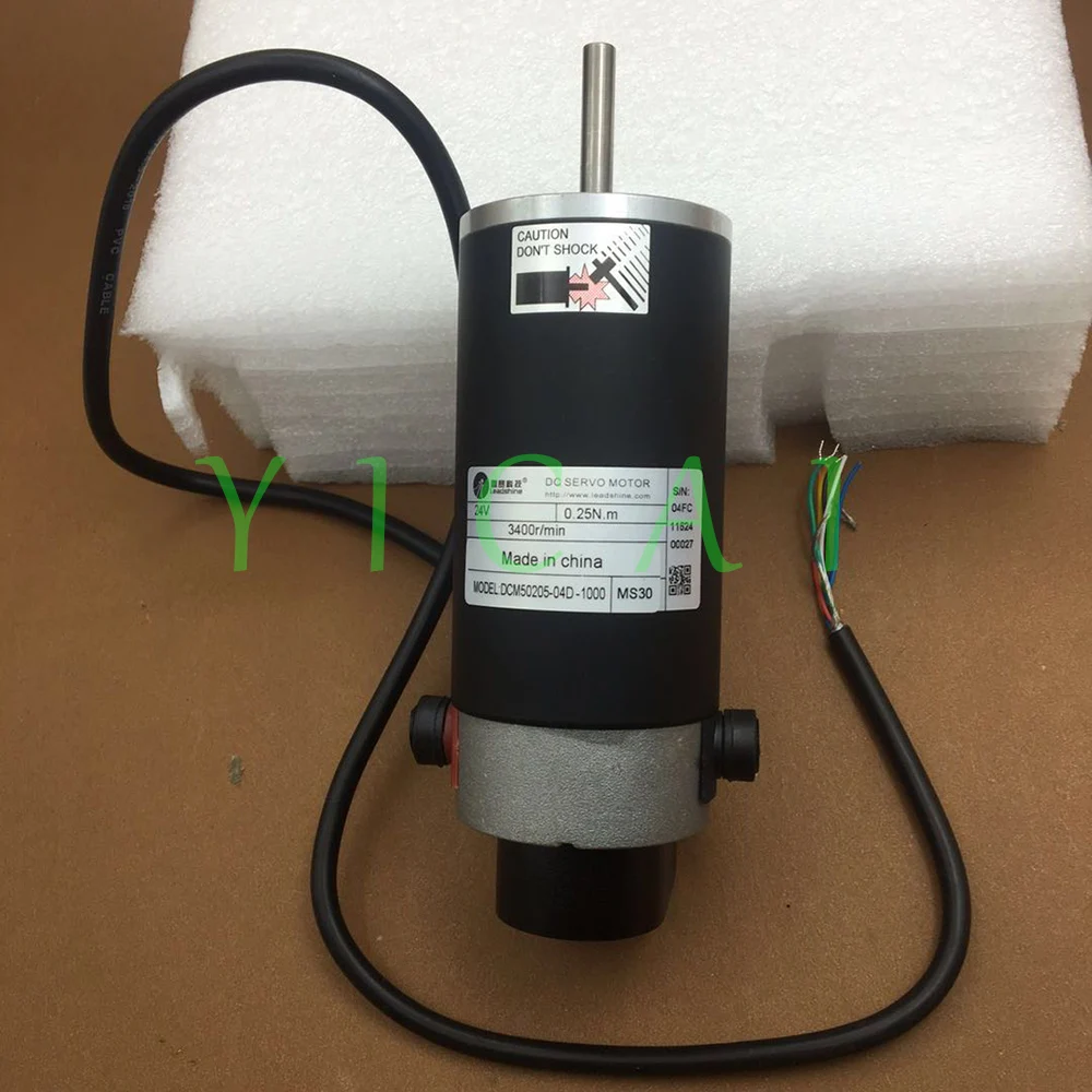 

Leadshine DC servo motor 24V 3400r/min 0.25NM DCM50205-04D-1000 for Allwin Bemajet large format printer spare parts