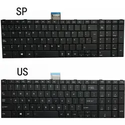 US/SP KEYBOARD FOR Toshiba Satellite C850 C855D C850D C855 C870 C870D C875 C875D L870 L875 L875D L850 L850D P850 L855 L850 T02B