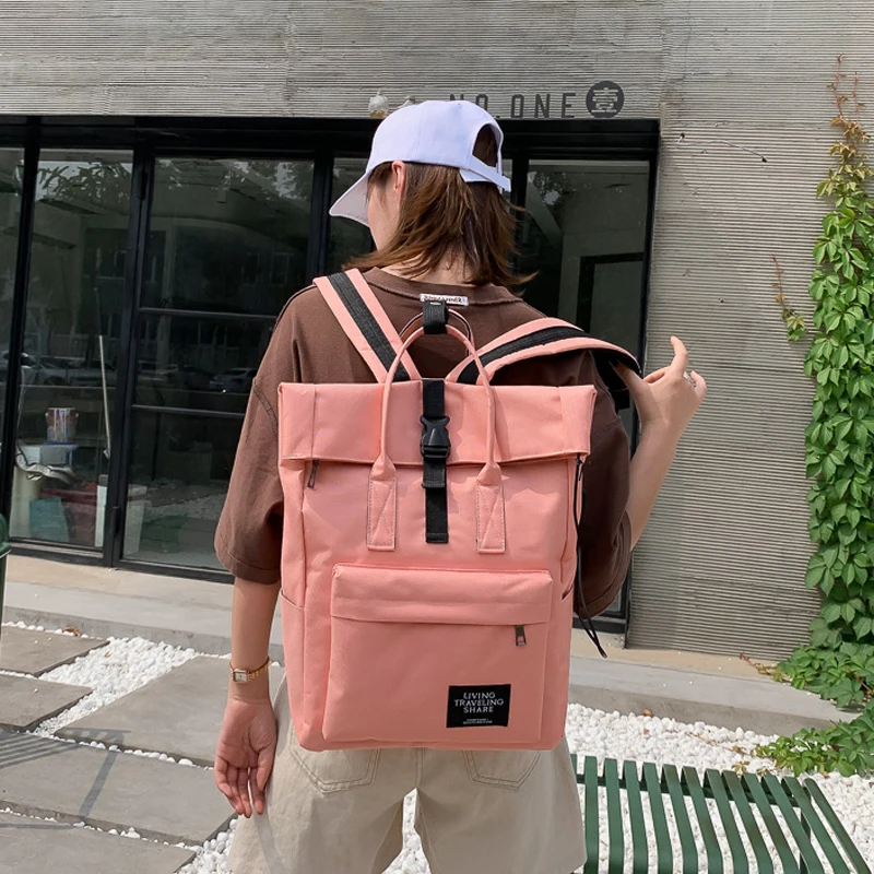 2023 Women Backpack Fashion Woman Shoulder Bag Female Backpack Oxford Rucksack Male Bolsa Feminina Girls Laptop