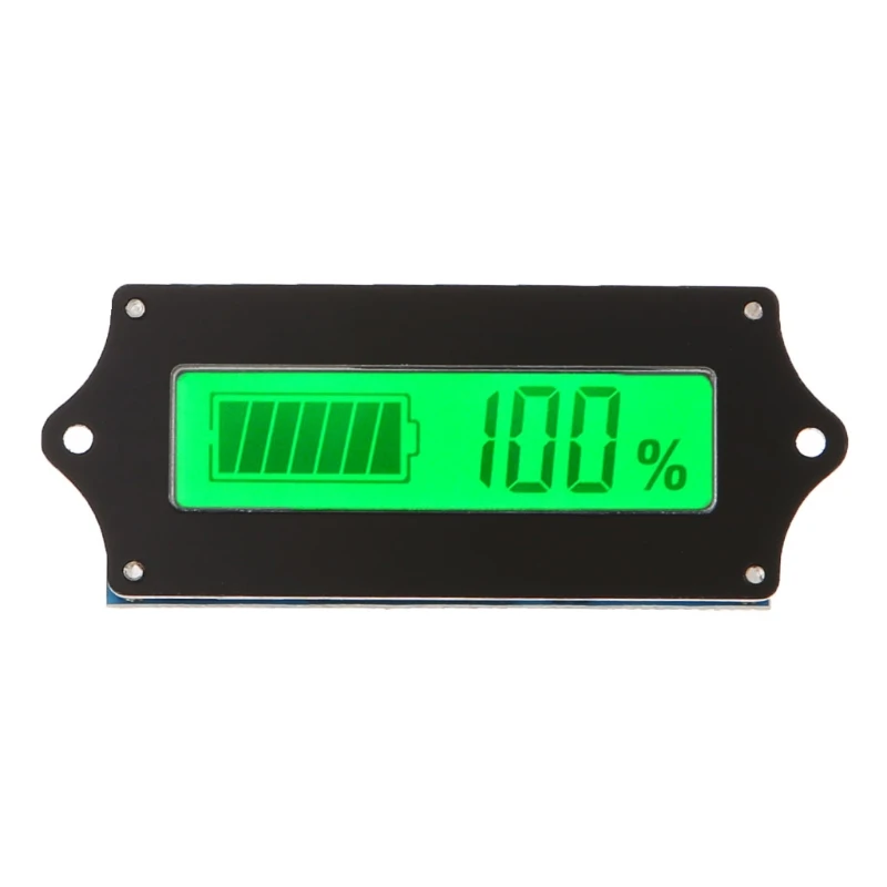 12V/24V/36V/48V/60V/72V/84V LED Lead Acid Storage Battery Indicator Capacity Tester Battery Power Gauge Monitor