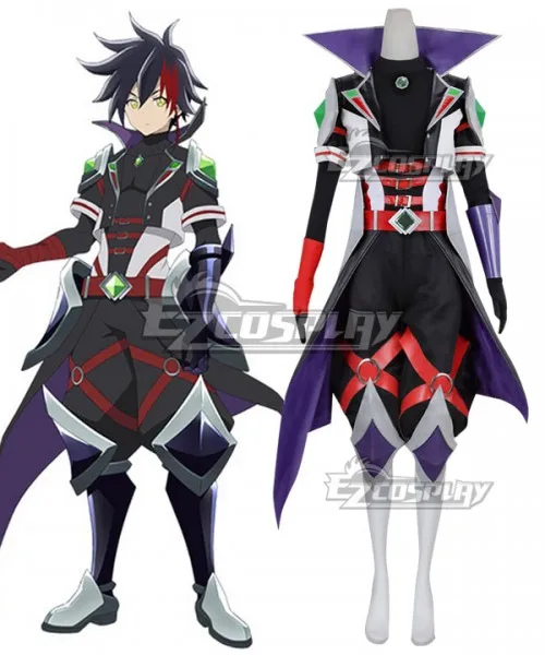 Shironeko Project Zero Chronicle Prince of Darkness Adult Battle Suit Halloween Party Outfit Festival Clothings Cosplay Costume