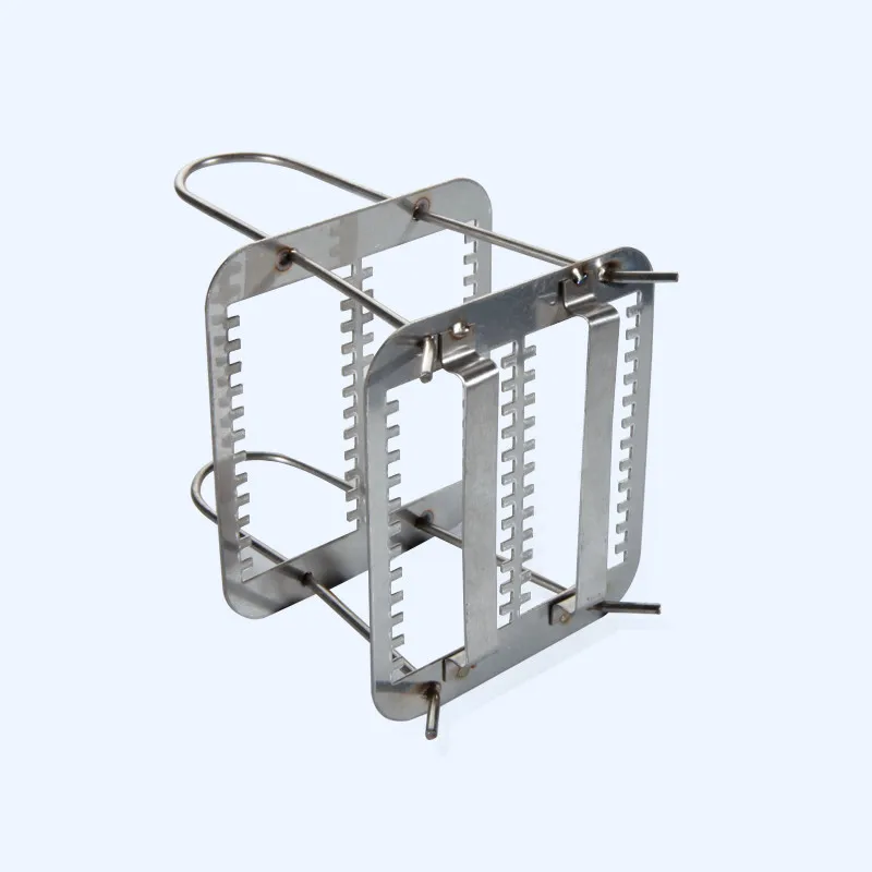 1pcs Stainless Steel Dyeing Rack 30 Pieces of Laboratory Slide Rack 26 Pieces of Dyeing Rack Slicing Rack