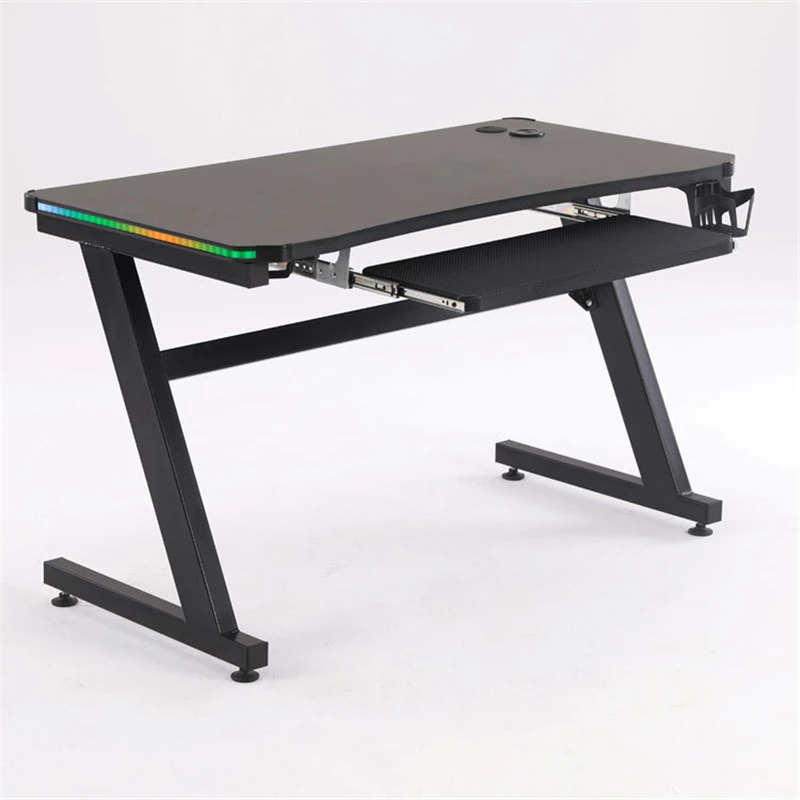 100x60x73cm 게임 테이블 블랙 컴퓨터 책상 침실 데스크탑 홈 게임 가능 품질 게임 데스크 멋진 게임 데스크 옵션 120x60cm