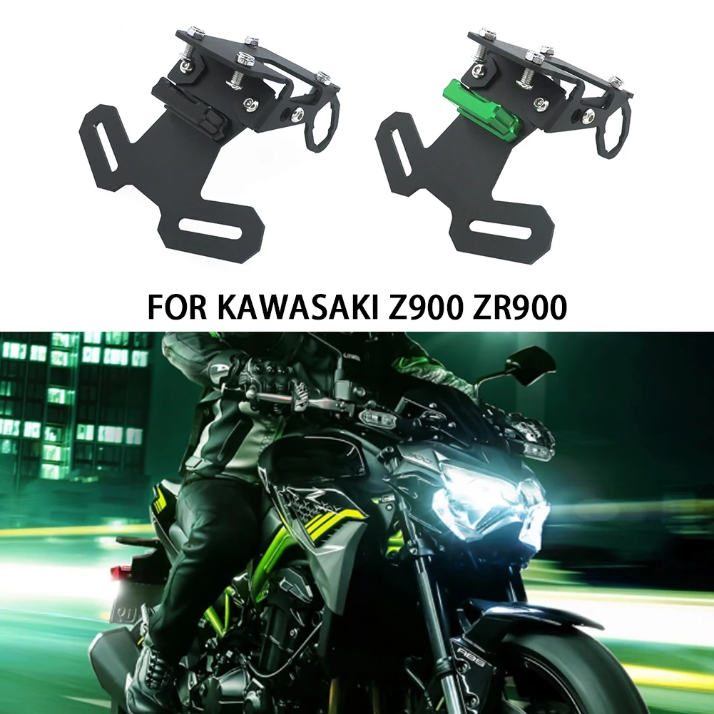 

For Kawasaki Z900 Z 900 ABS 2017-2023 Motorcycle Tail Tidy Fender Eliminator Registration License Plate Holder Bracket LED Light