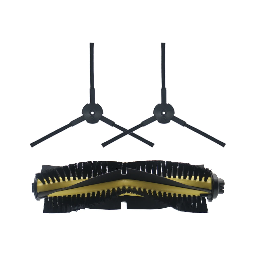 1x Chính Cán Bàn Chải + 2x Bên Bàn Chải Thay Thế Bộ Ilife V7s V7 V7s Pro Robot Hút Bụi Dự Phòng phần Phụ Kiện