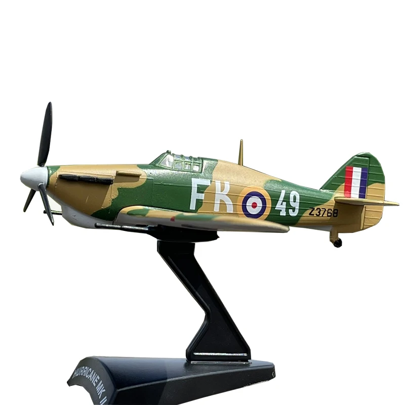 

Diecast 1:100 British Air Combat MK II Alloy Aircraft Model Desktop Aviation Decoration Collection Gift