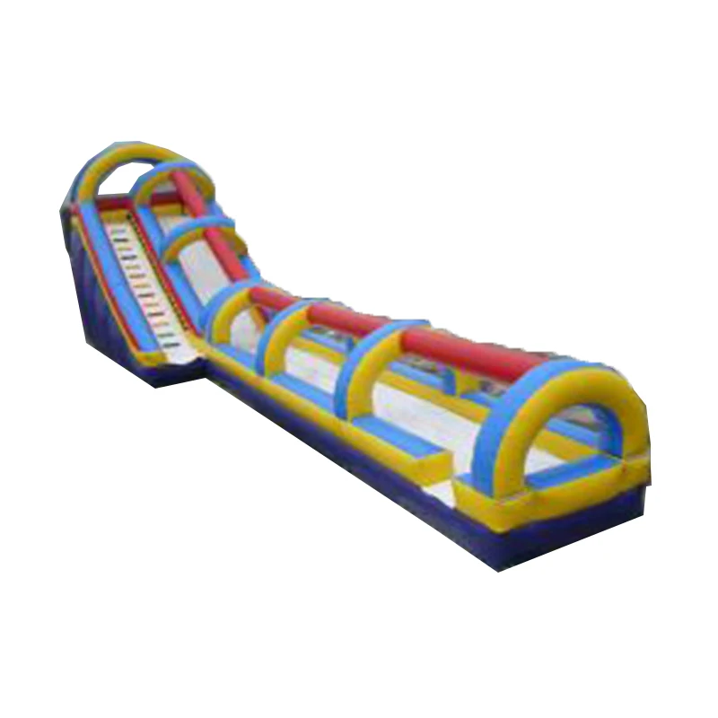 PVC Mesh Cloth Giant Inflatable Slide Long Slide Inflatable Land Slide For Kids Outdoor Playing