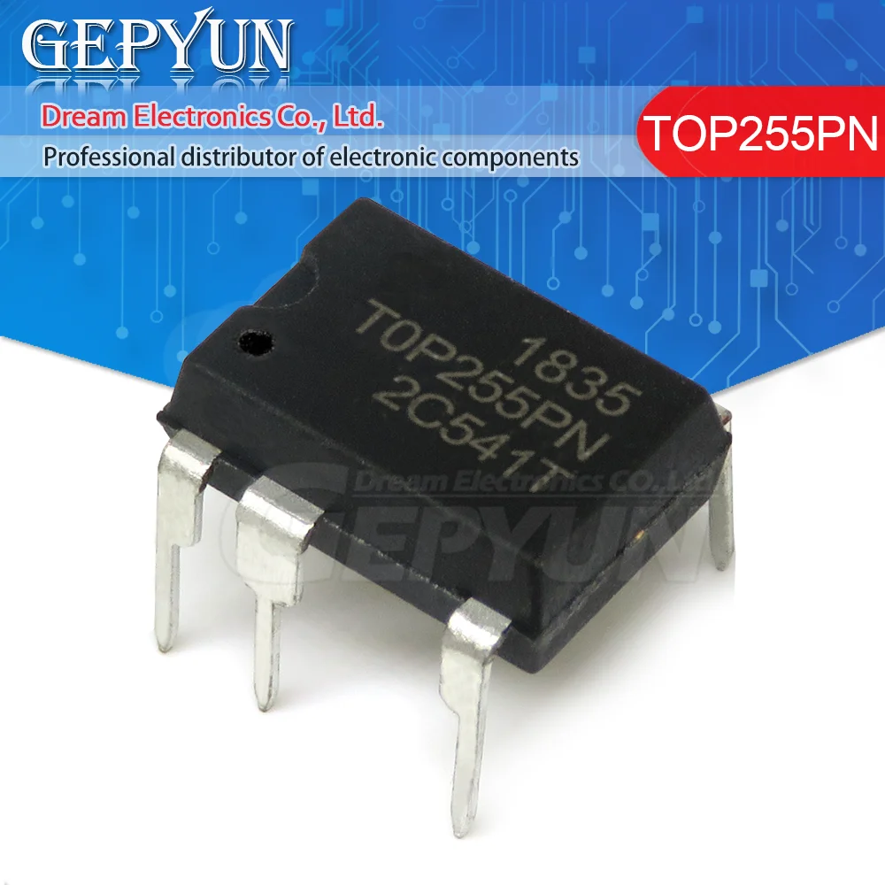 5Pcs TOP255PN Dip-7 Lcd TOP253PN Dip-7 TOP253P Dip TOP258PN TOP256PN TOP254PN TOP209PN TOP210PFI Power Management chip In Voorraad