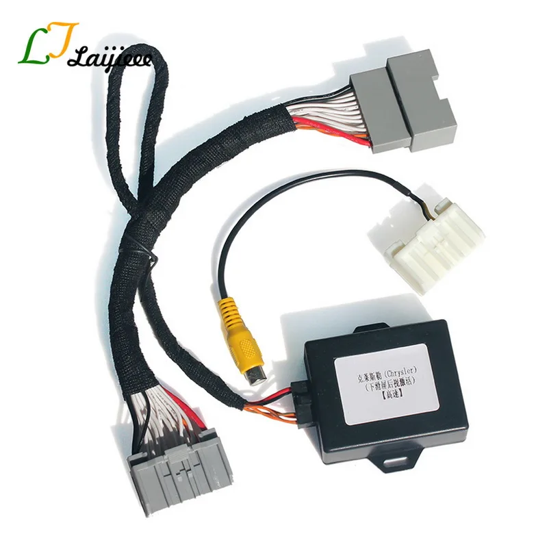 Reverse Camera For Jeep Liberty Cherokee KK 2008 2010 2011 2012 2013 / HD Rear View Camera Compatible With Original 7″ Screen