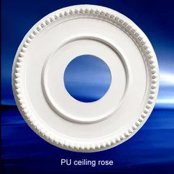 Chandelier Ceiling Plate Rosette PU decorative ceiling rose pendant light base decoration panel polyurethane medallion
