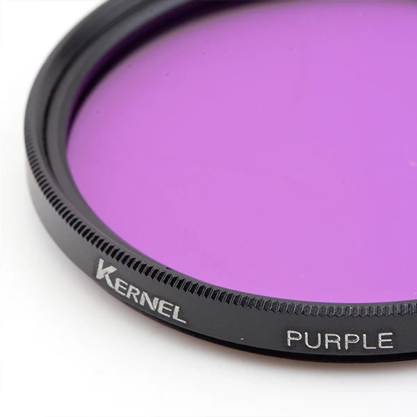 Pixco 67 ミリメートルアクセサリー完全なフルカラーの特別なフィルターカメラレンズ紫