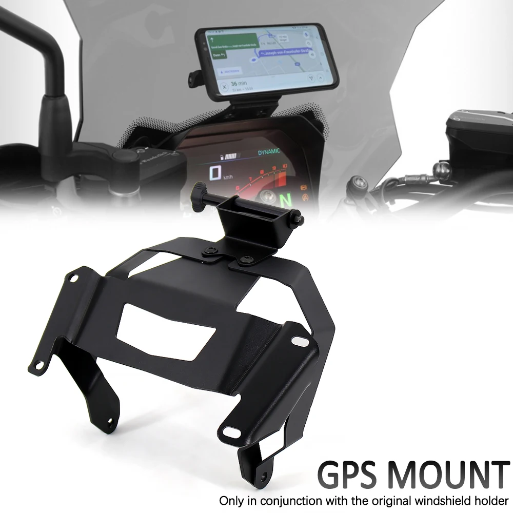 

CNC Aluminium Motorcycle Accessories For BMW R1250R R 1250 R r1250r Phone Holder Stand GPS Navigator Plate Bracket