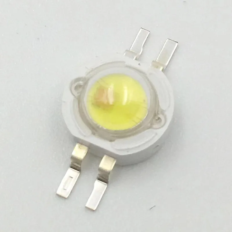 

100pcs 2W 3w 6w LED chip High power Light bead red yellow white warm 620nm 590nm 30mil 45mil Chip bi-color 4pins Free shipping