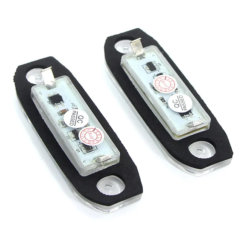 2pcs White LED light Error Free Number License Plate Lights for Volvo S80 XC90 S40 V60 XC60 S60 C70 V50 XC70 V70 LED Tag Lights