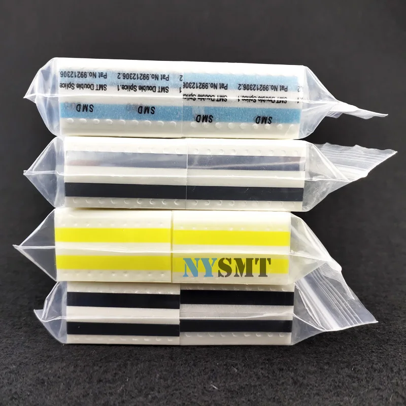 SMT Splice Tape ESD Anti-static Black Color 8mm High Viscosity Smt Tape 500pcs Yellow