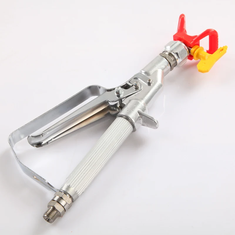 Airless Paint Spray Gun With 517 Nozzle Tip Straight Shank Maximum Pressure 3600 PSI Tool Airless Paint Sprayer Gun