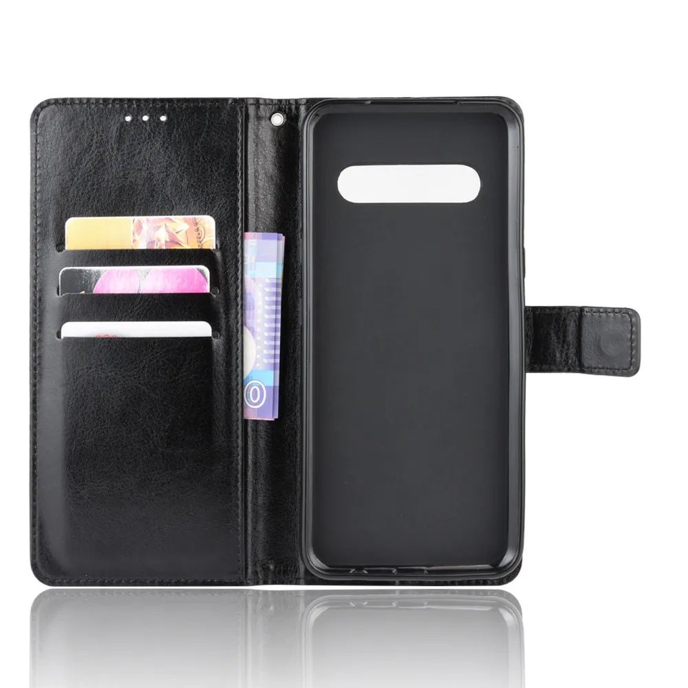 Fashion ShockProof Flip PU Leather Wallet Stand Cover LG V60 ThinQ 5G Case For LG V60 V 60 LGV60 Phone Bags