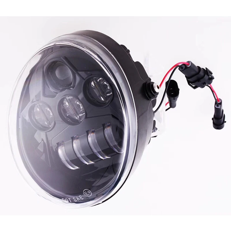 Motorcycle V-Rod LED Projection Headlight Front Lamp with High Low Beam for Harley Davidson V-Rod VRSCF VRSC VRSCR 2002-2017