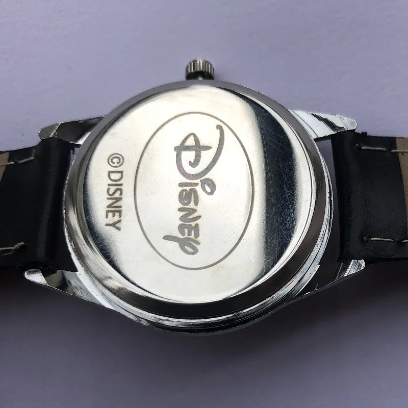 Disney-Reloj de pulsera de cuarzo Original para niños, cronógrafo de dibujos animados Micky, Minnie Mouse, fiesta juvenil, estudiante, adolescente