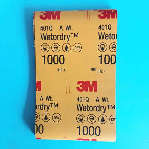 10 st 3M Autentiskt Original Purple Clean Whirlwind Torrt Slippapper P80/120/180/240/320/400/500 Billackering 8 best sales 3m sandpapper - №4