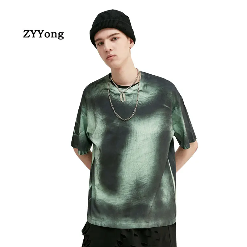 Men's T-Shirts 2020 Funny Printed Short Sleeve Tshirts Summer Hip Hop Casual Cotton Tops Tees Streetwear