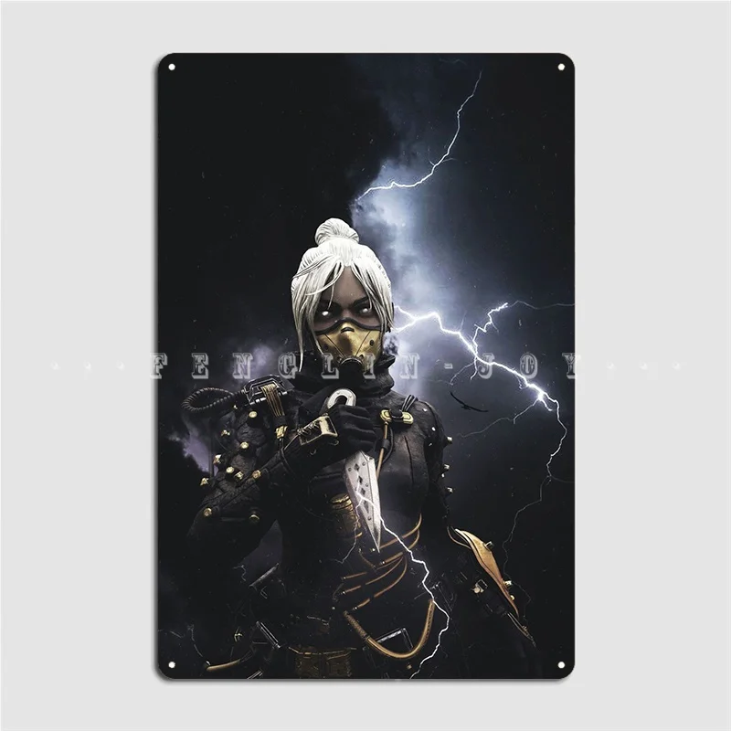 Wraith The Best Poster Poster Metal Plaque Cinema Living Room Decoration Kitchen Plaques Tin sign Posters