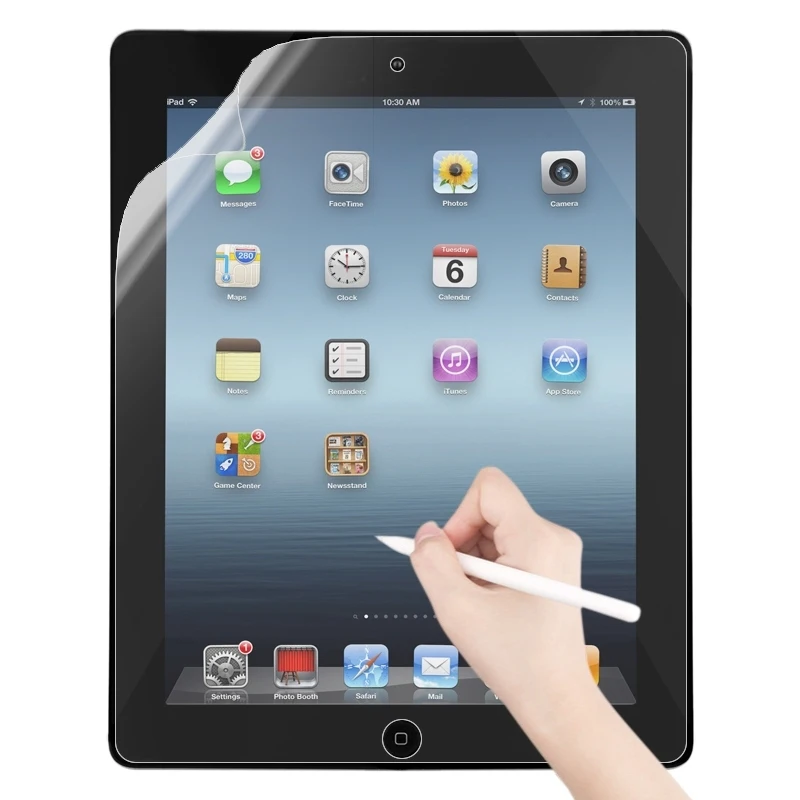 Matte Paperfeel Screen Protector For iPad 6 / 5 / 4 / 3 / 2 / Air2 / Air 9.7 inch Tablet Screen PET Protective Film