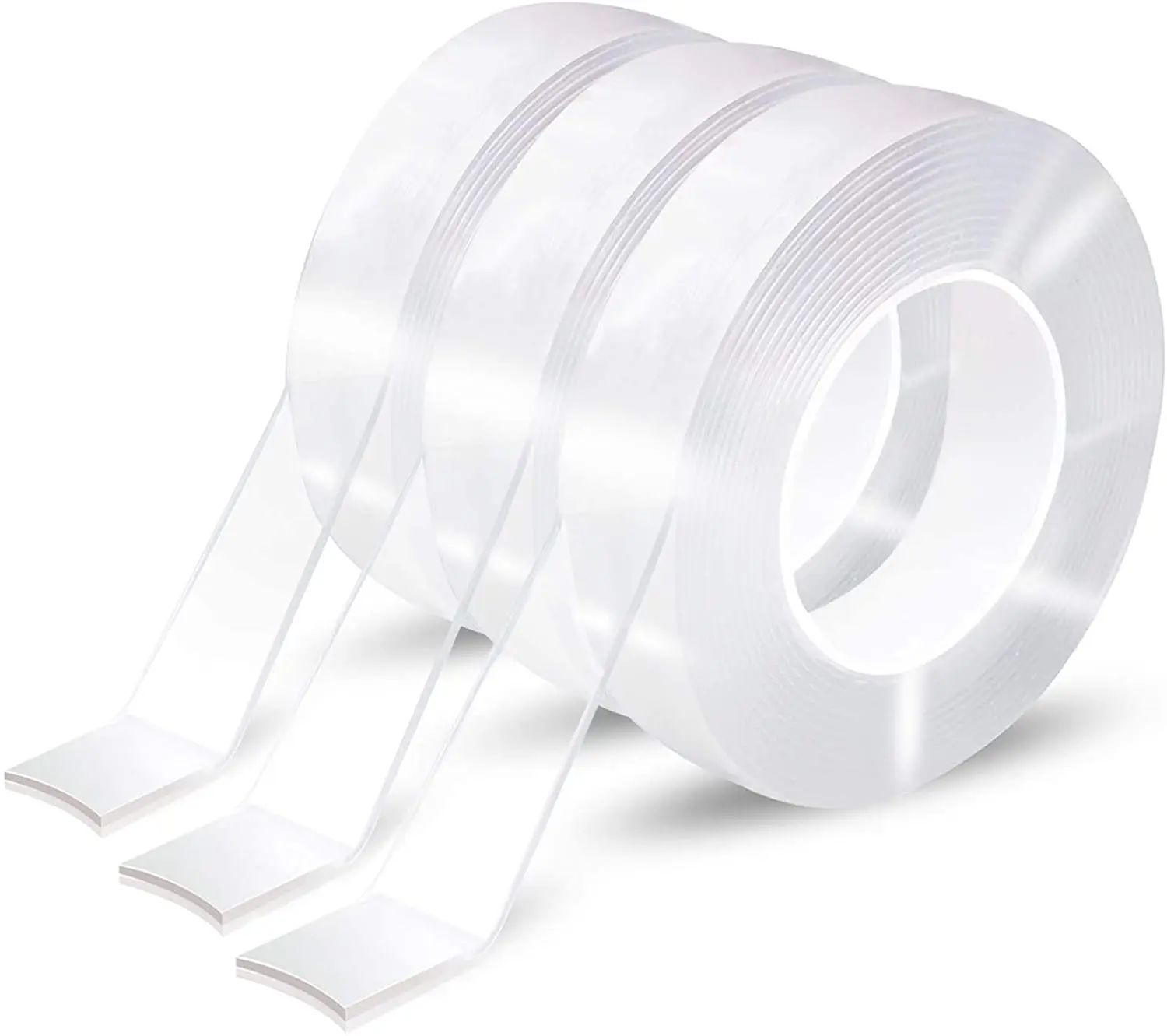 

Nano Tape Double Sided Tape Transparent NoTrace Reusable Waterproof Adhesive Tape Cleanable Home gekkotape