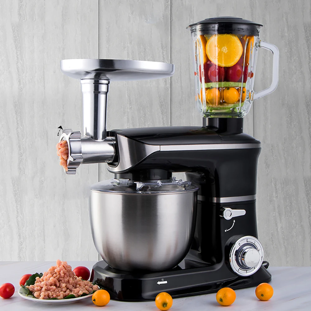 Household Stand Mixer Planer Egg Mixing Juicer Machine Automatic Mixing Kneading Dough Chef Dough Mixer