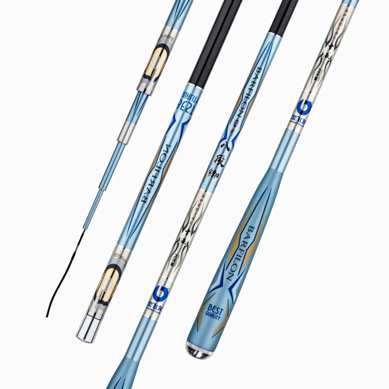 3.6m-7.2m Telescopic Wedkarstwo Oltas Spinning Rod Ultra-light Ultra-hard Taiwan Fishing Peche De Pesca 28 Tune Hand Poles Pesca