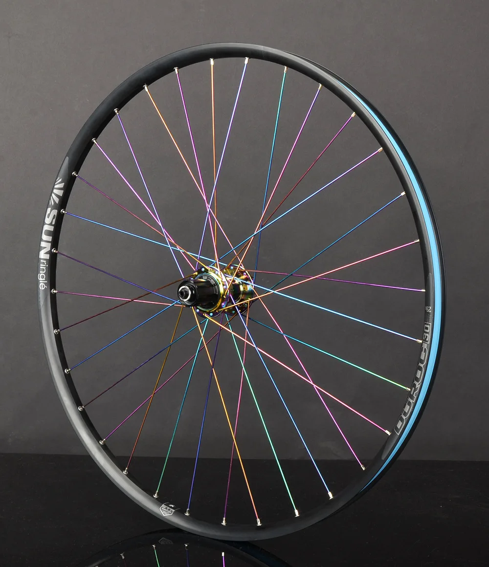 KOOZER Mountain bike wheelset 27.5 29inchs Duroc 30 35 Tubeless vacuum rim XM490pro Hub 32H QR/TA custom made Rainbow MTB wheel