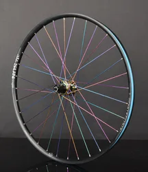 Boost Mountain Wheelset with Tubeless Sunringle Rim MTB Custom Made Wheel Rainbow XM490Pro Hub 27.5 29 Inch DUROC30/ 35/40 rim