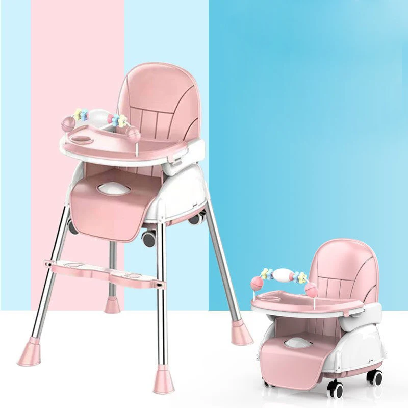 Portable Folding Baby Dining High Chair/Trona Bebé Children Feeding Chair Toddler Booster Seat  Kids Food Eating Chair Baby Seat