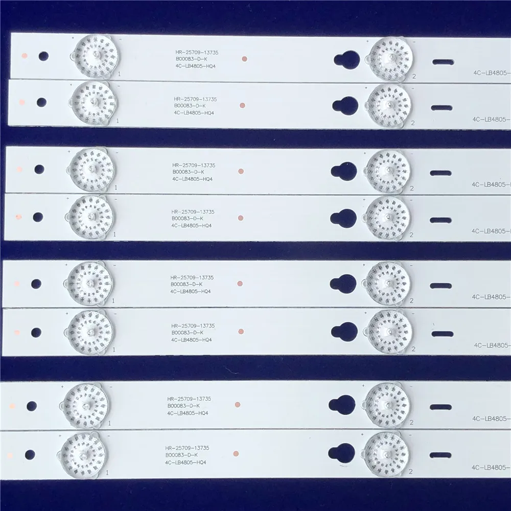 New LED Strip TOT-48D2700-8X5-3030C-V3 4C-LB4805-YHEX2 48HR330M05A1 For D48A810 B48A538U B48A558U B48U828U B48U838U B48U858U