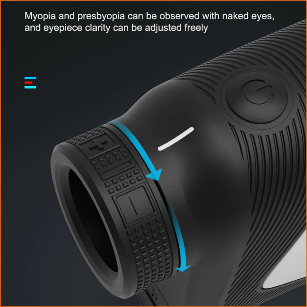 SNDWAY Telescope Laser Rangefinder Digital Distance Meter Hunting Monocular 1000 Meter Golf Rangefinder Roulette Tape Measure