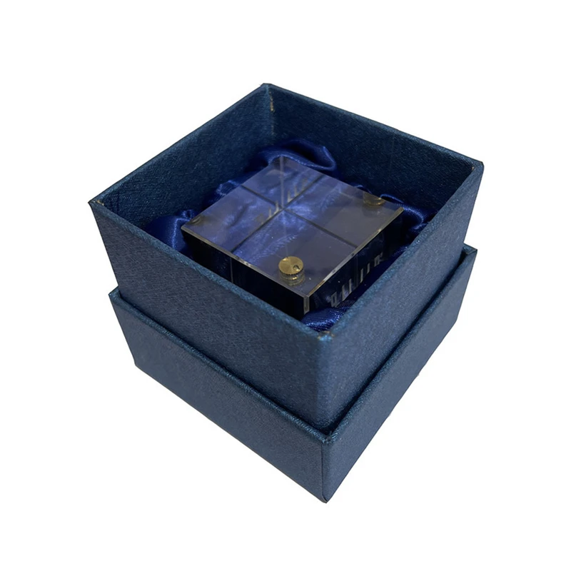 التصوير الفوتوغرافي بريزم كريستال مكعب الزجاج 50*50*50 مللي متر عدسة الكاميرا تأثير تصفية المنشور الزجاج التصوير الملحقات