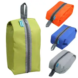 Storage Pouch Zipper Closure Waterproof Oxford Cloth Hanging Shoes Bag for Travel