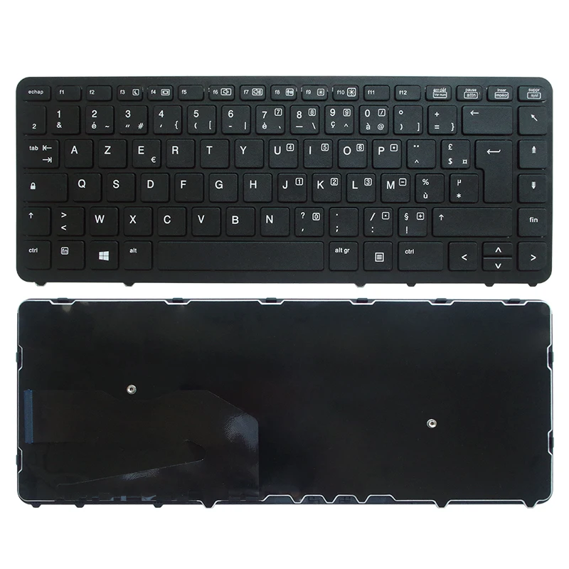 

French Azerty Replacement Keyboard For HP Elitebook 840 G1 G2 850 G2 FR No backlight