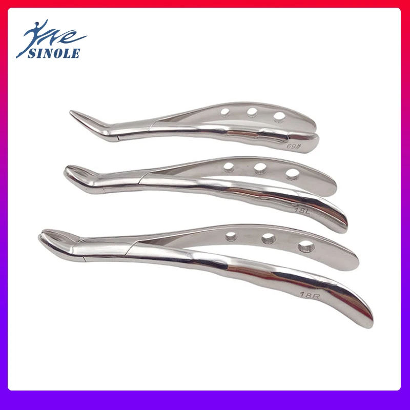 dental forceps extracting forceps tooth forceps universal tooth forceps Curved Maxillary Mandibular Teeth Plier  Dental tool