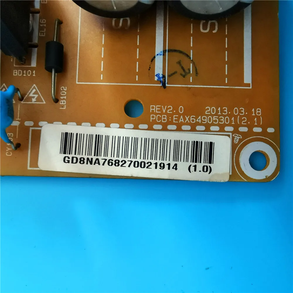 Płyta zasilająca EAX64905301(2.1) LGP42-13PL1 nadaje się do LG 42LN5100-CC 42LN578V-ZE 42LN5300-UB 42LN5300-UB 42LA6136-ZB telewizor z dostępem do kanałów